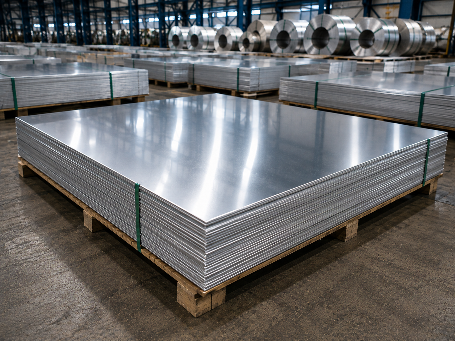Belfort Materials - Cold Rolled Aluminium Sheets