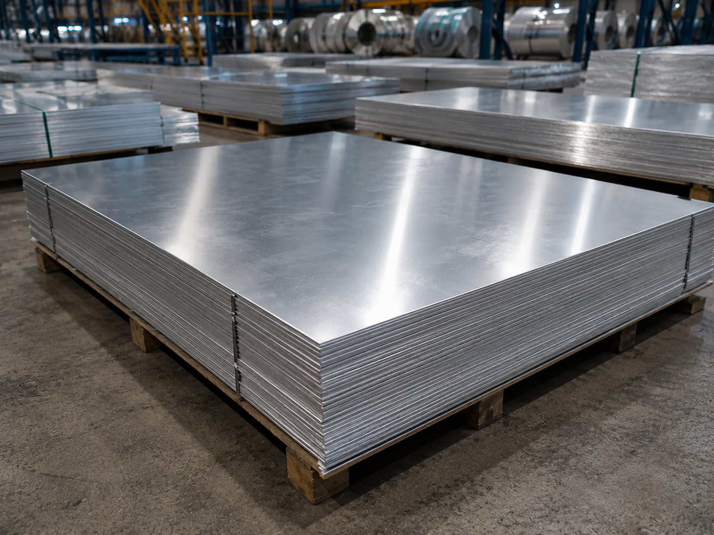 Belfort Materials - Hot Rolled Aluminium Sheets