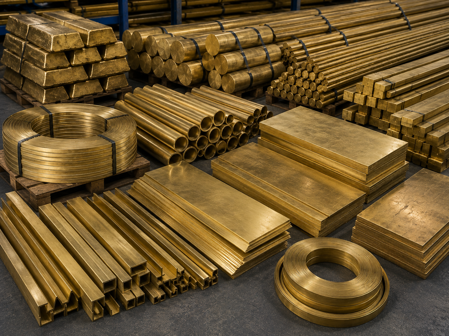 Belfort Materials - Primary Brass Products 