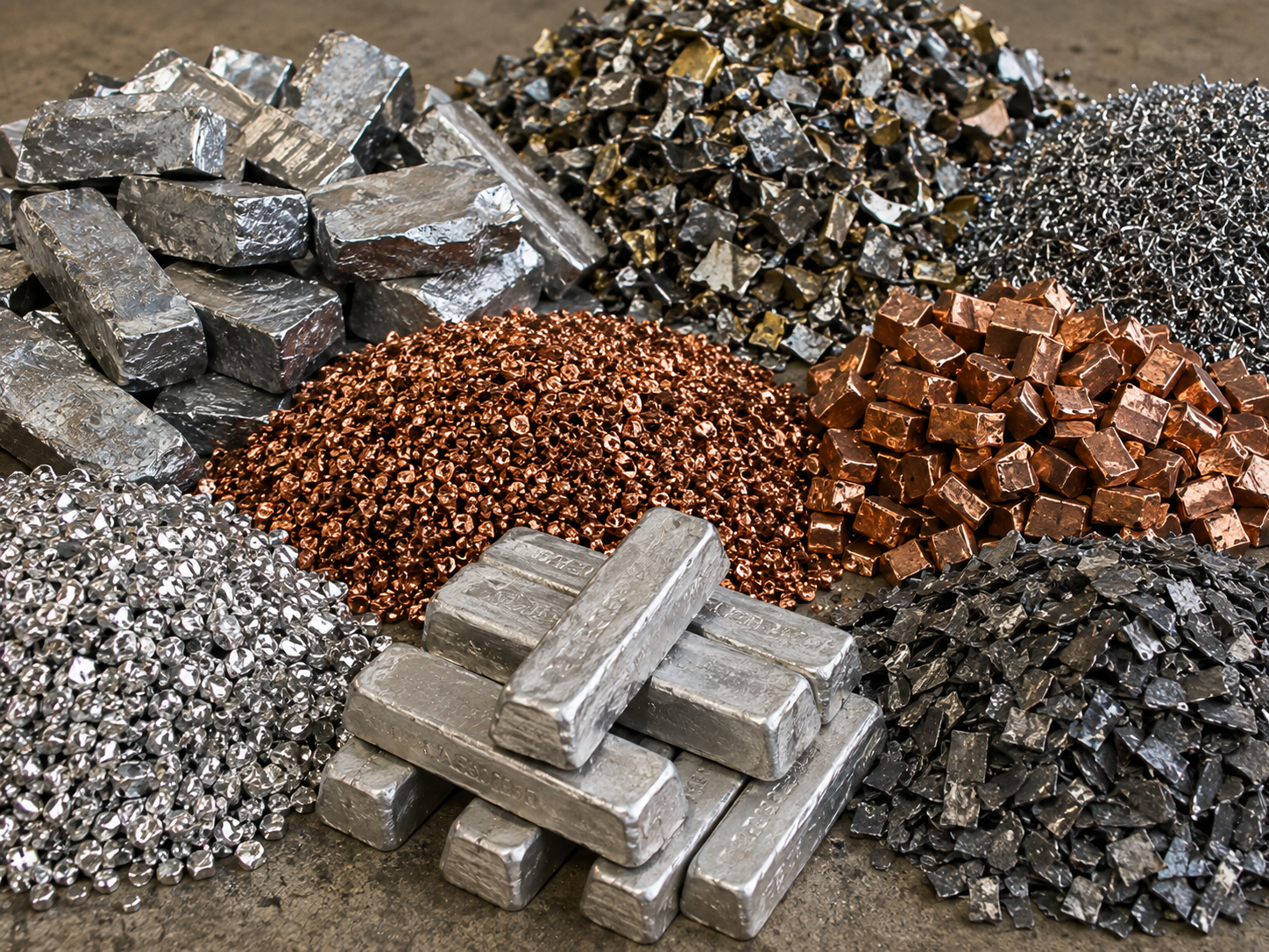 Belfort Materials - Secondary Raw Materials Steel, Aluminum and Copper