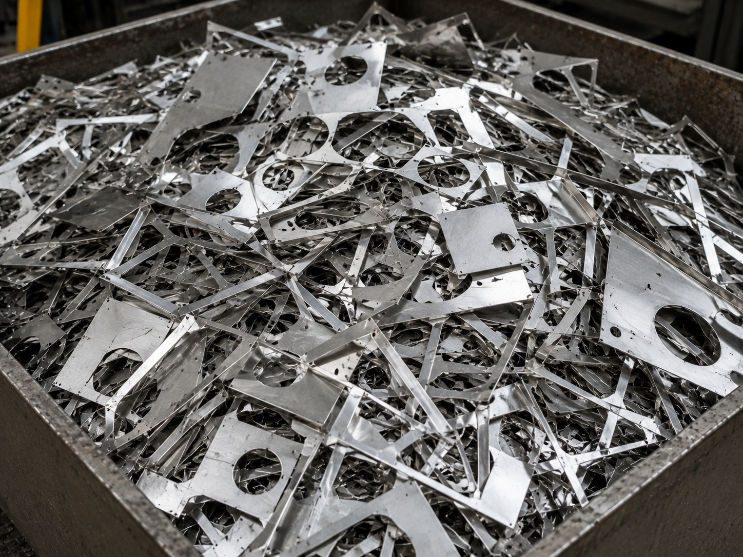Belfort Materials - Stainless Steel Stamping or Cutting Scrap