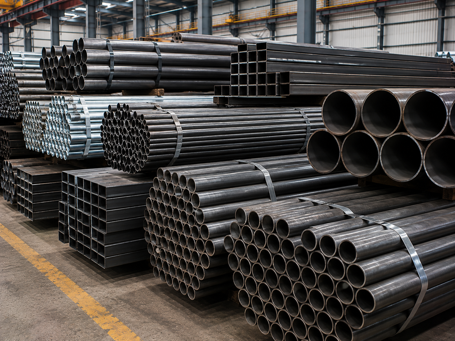 Belfort Materials - Steel Pipes
